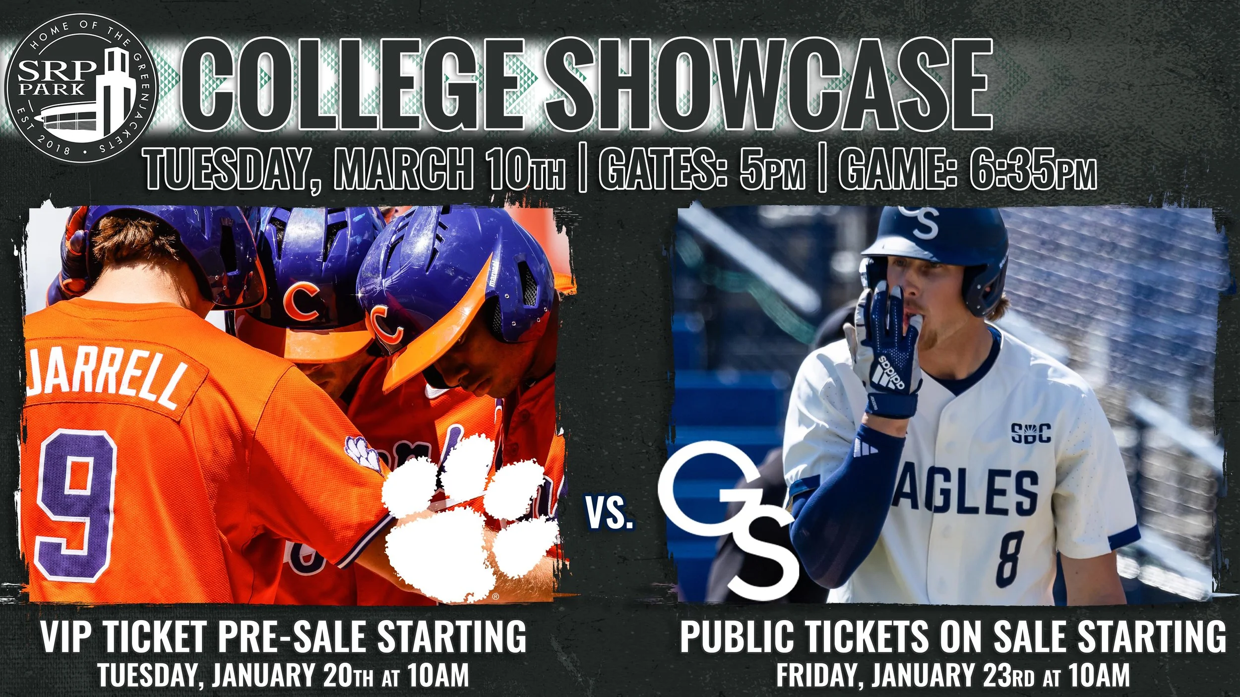 SRP Park College Showcase: Clemson vs. Georgia Southern
