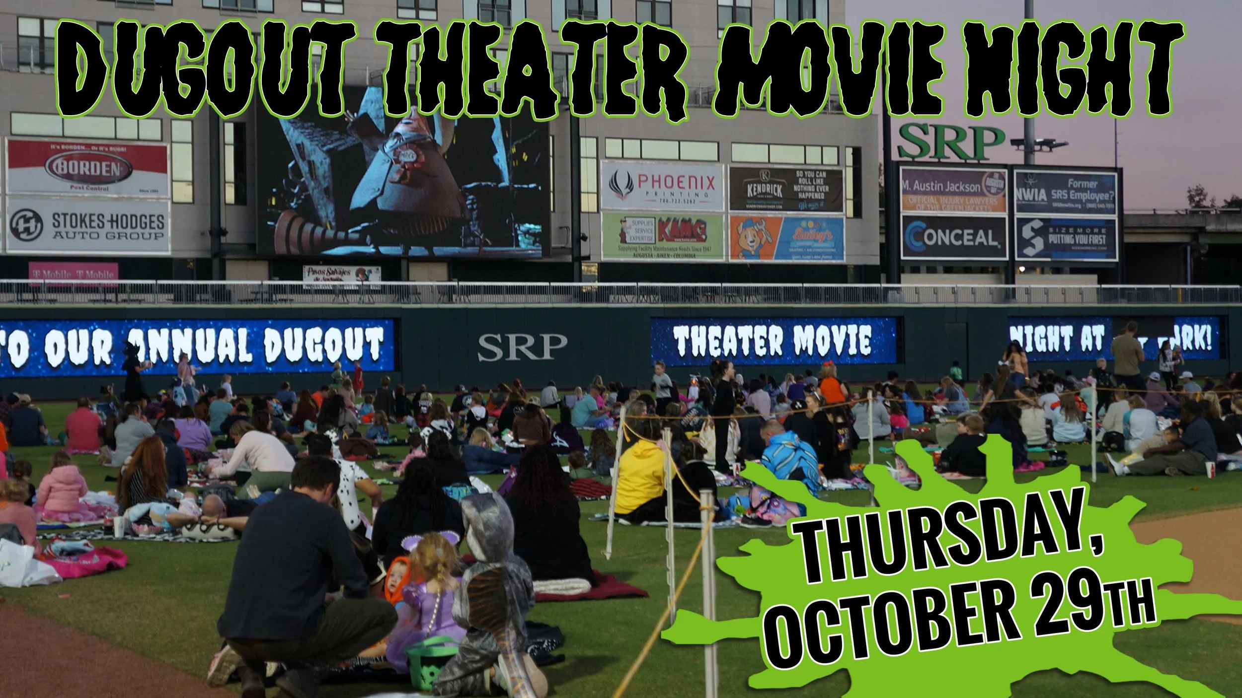 Dugout Theater Movie Night 
