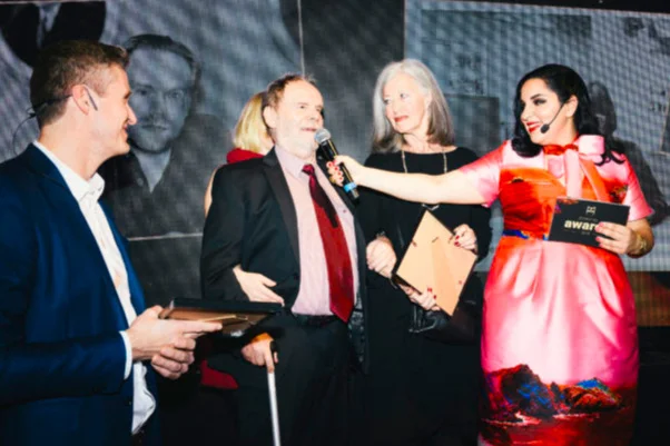Ledde prisgalan Storytel Awards april 2019.