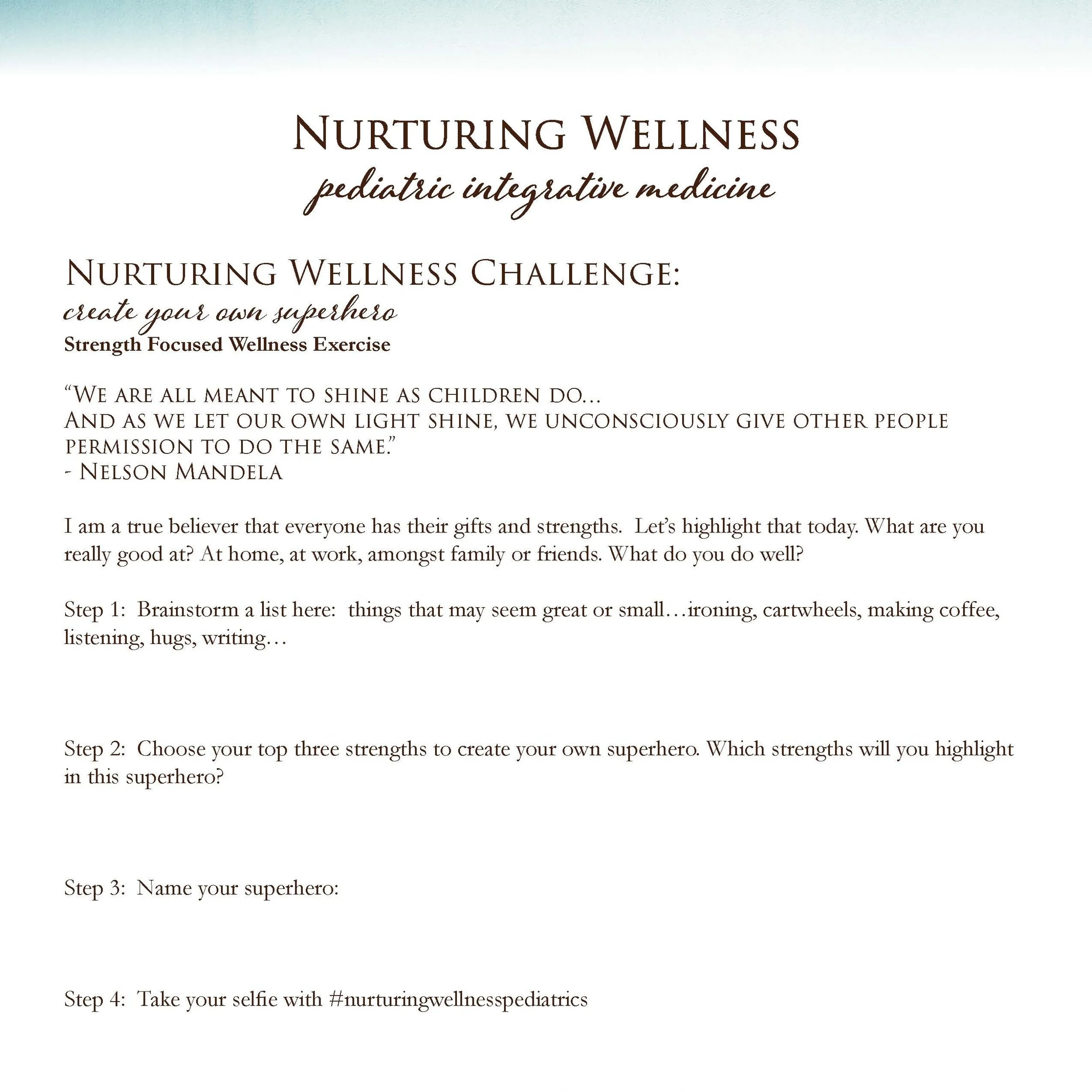 Wellness Challenge 