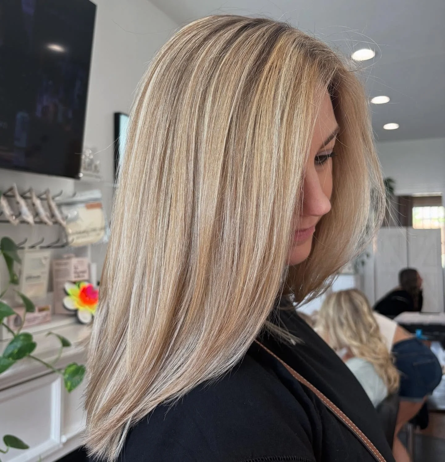 Brighter and better! 🤭☀️
#fortworthblonde #ftwhair #ftwblondehair