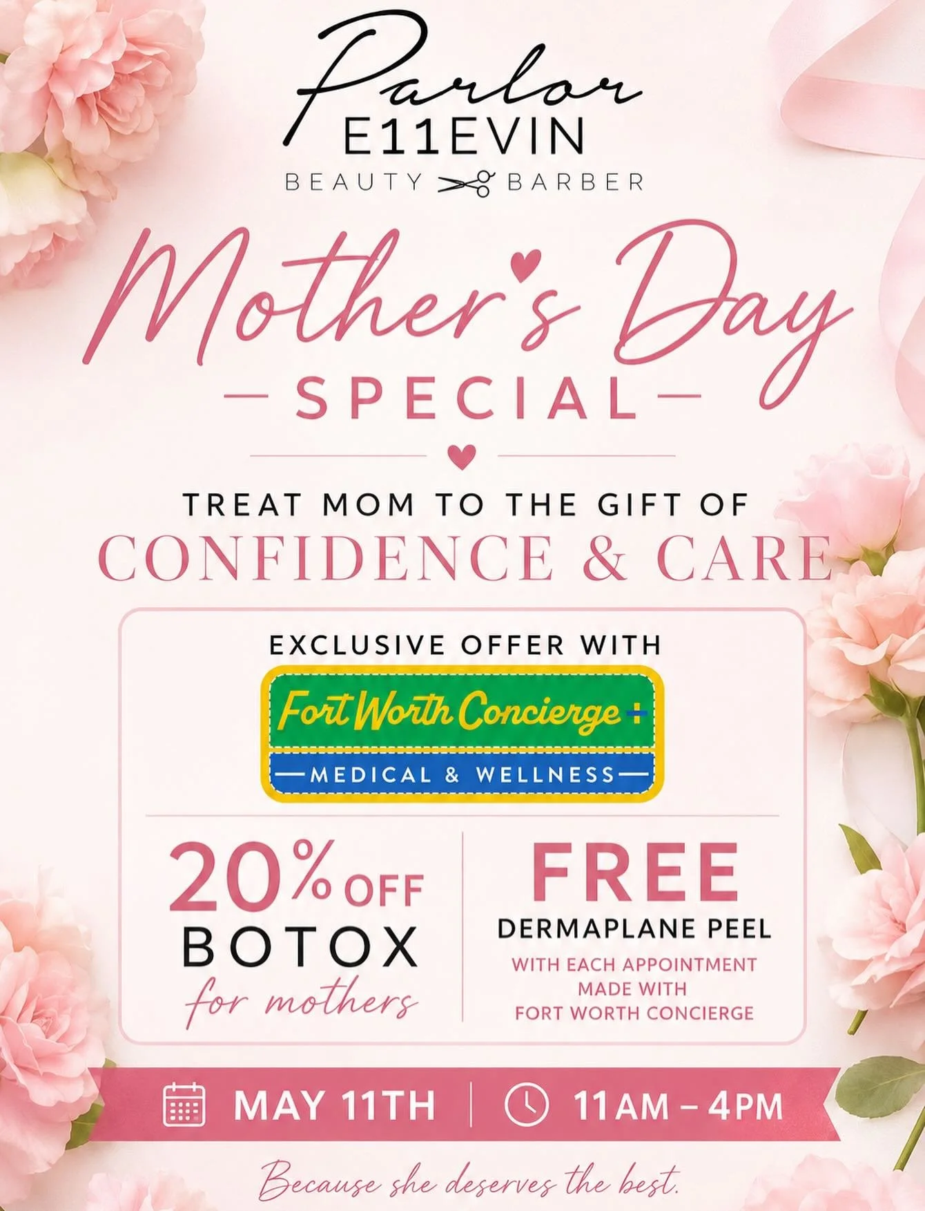 Get your apts! 💐💉😘

#mothersdayspecial #mom #pretty #bookwithus