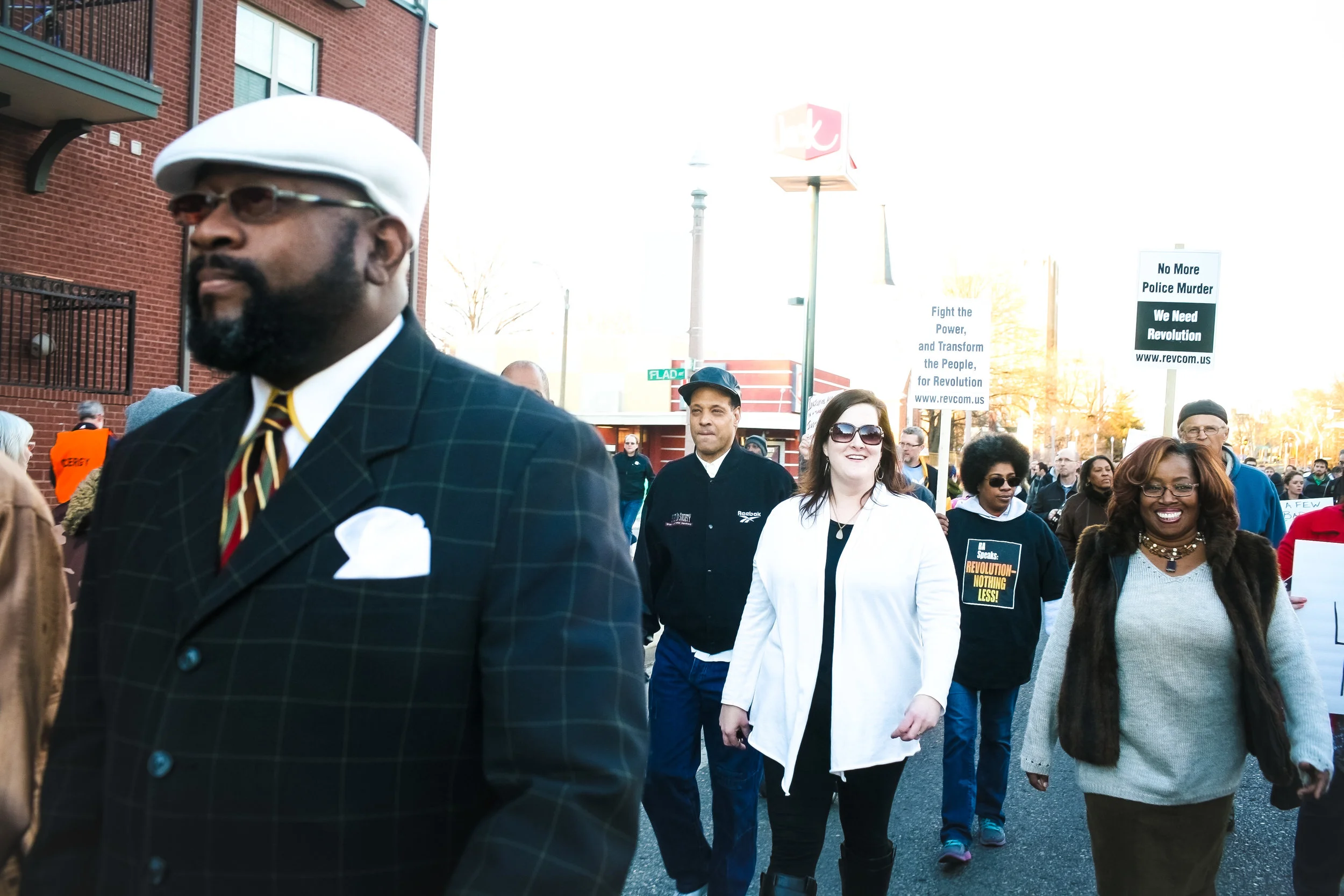 Unity March #ReclaimMLK 2015