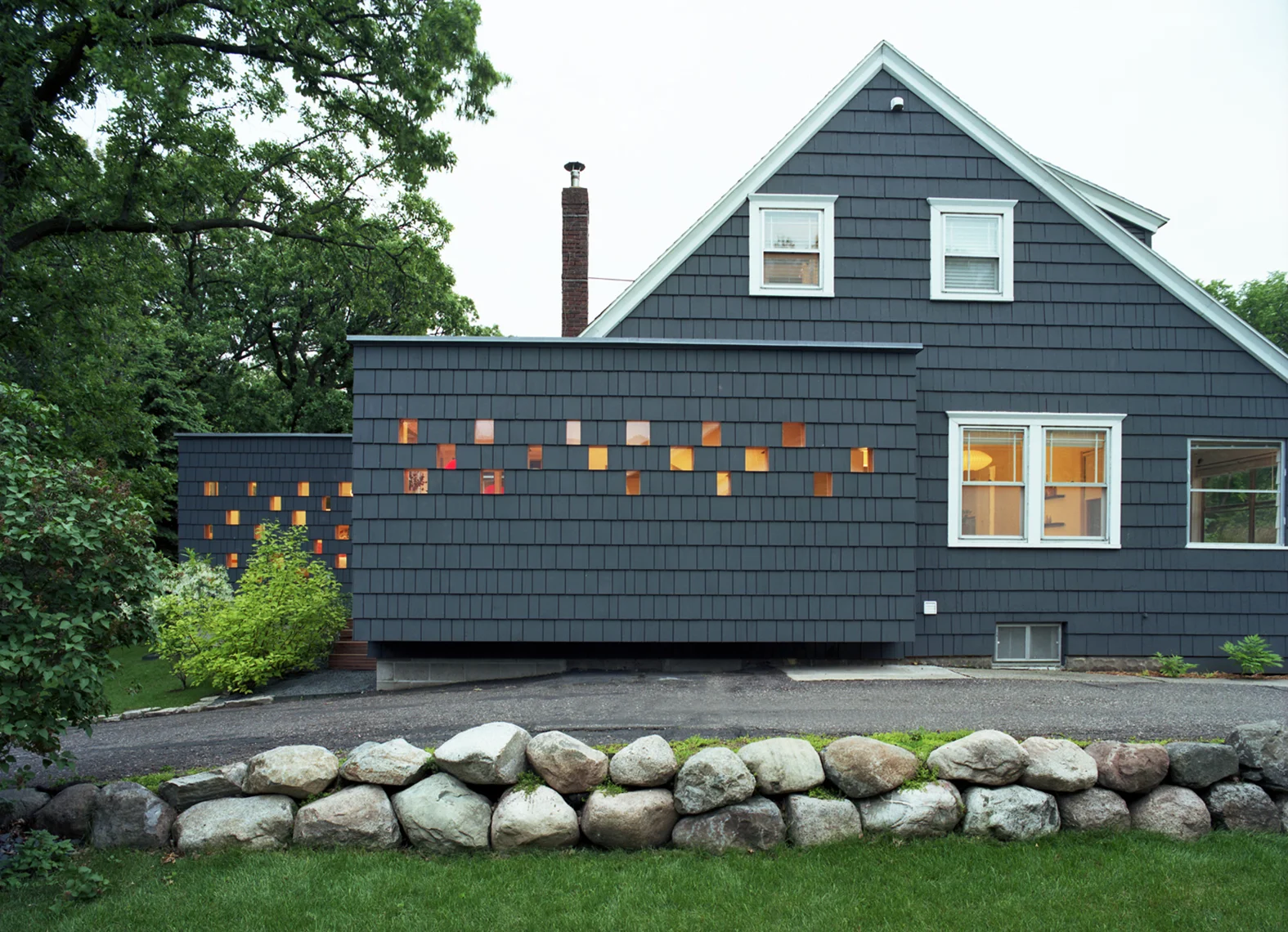 Modern extension to a Cape-Cod home in Minneapolis by Christian Dean Architecture