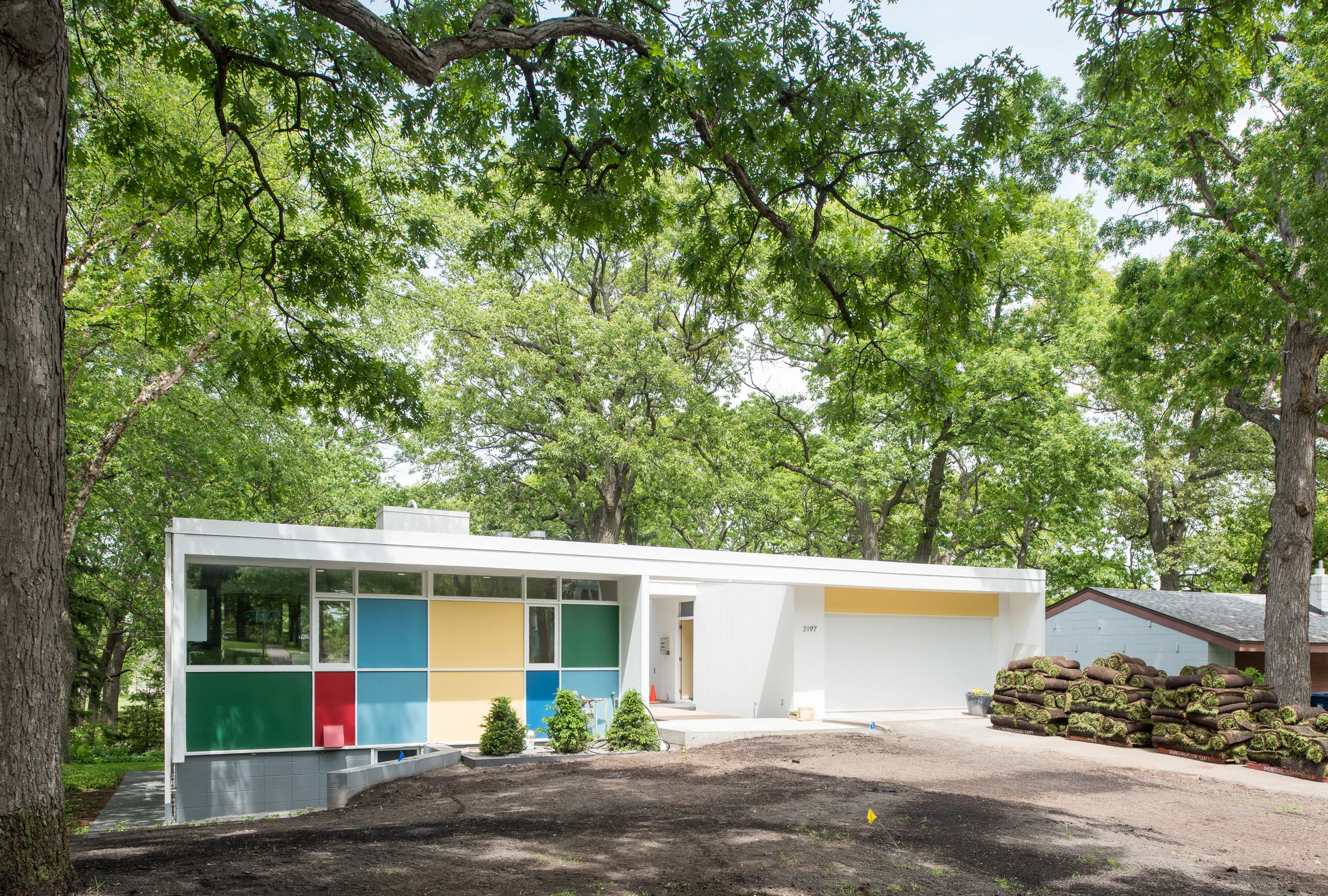 Modern renovation of a Ralph Rapson designed home in Minneapolis by Christian Dean Architecture