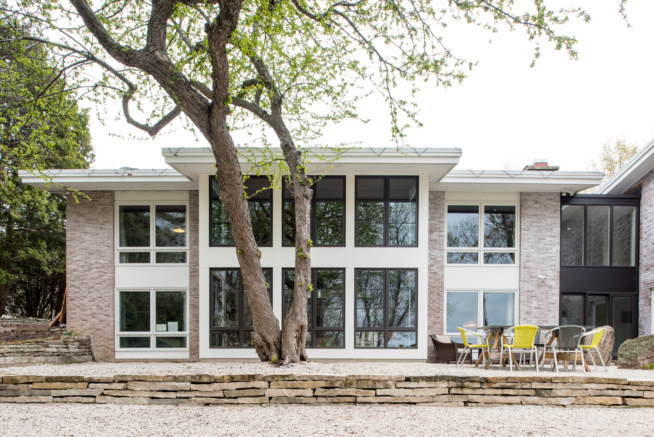 Modern home renovation in Wayzata, MN by Christian Dean Architecture