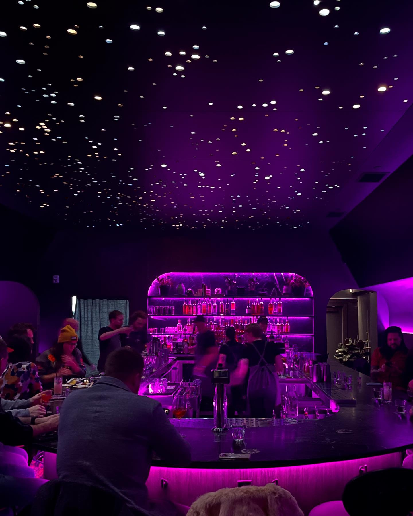 Soft opening @stargazer_mpls last night.  Super fun project with @travailkitchen and @meteor_mpls.  It&rsquo;s other worldly:) #northeastmpls #christiandeanarchitecture #bestbars