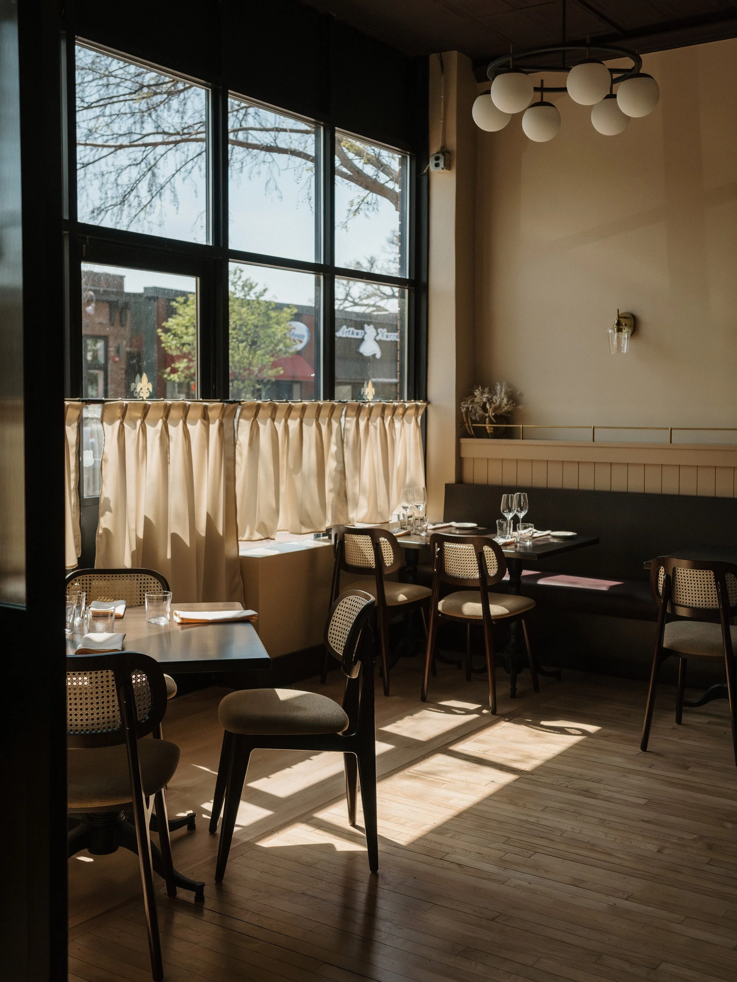 Restaurant Aubergine is a wonderful addition to the Cathedral Hill neighborhood of St. Paul.  Megan and Bjorn have created a wonderful and approachable foray into French dining.  We enjoyed this rewarding creative collaboration and happy to see them 