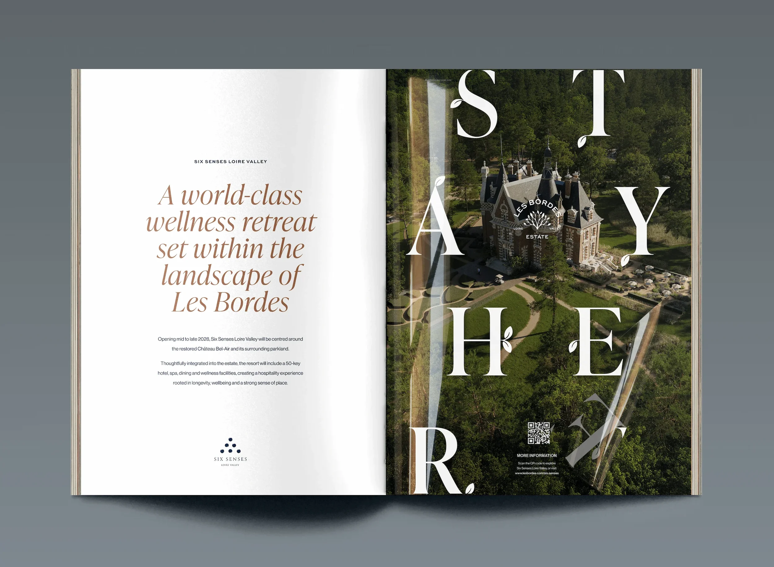 Les Bordes brochure, Six Senses