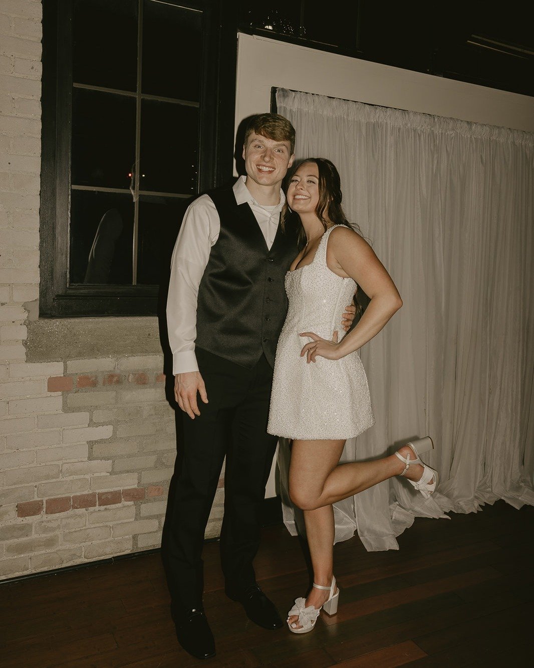 If you&rsquo;re thinking about a reception outfit change &mdash; this is your sign. The dance floor deserves it 🪩
___
#kalamazooweddingphotographer
#michiganweddingphotographer #theknot
#midwestphotographer #authenticlovemag
#junebugweddings #zolawe