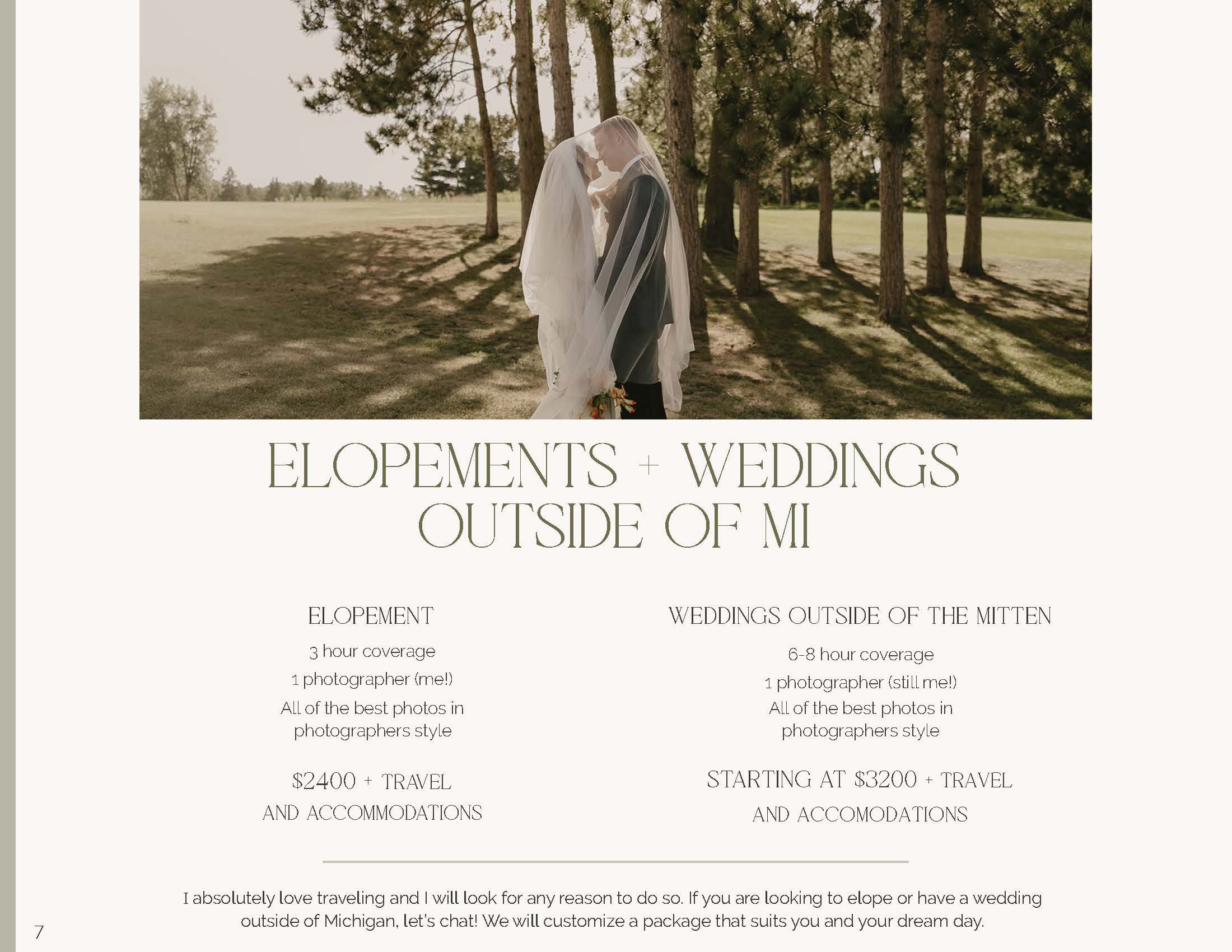 A wedding photographer and bride under a veil in a wooded park with sunlight casting shadows on the grass.
