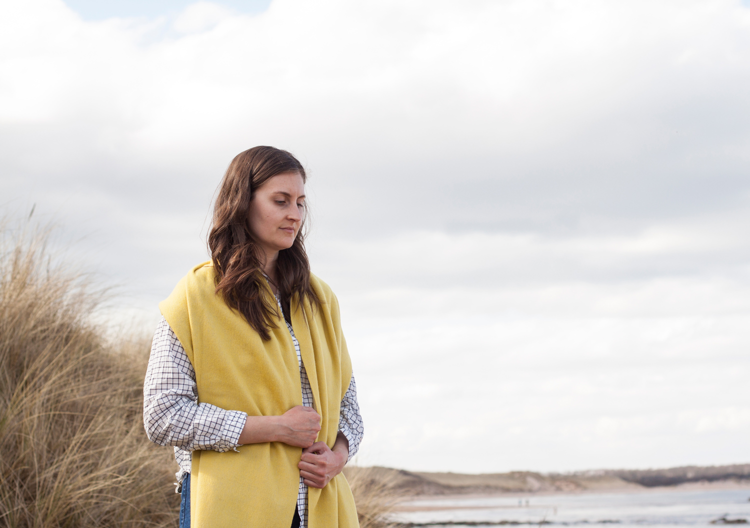 Experimenting with a modern two-tone reversible design produced a luxurious look through the texture created.