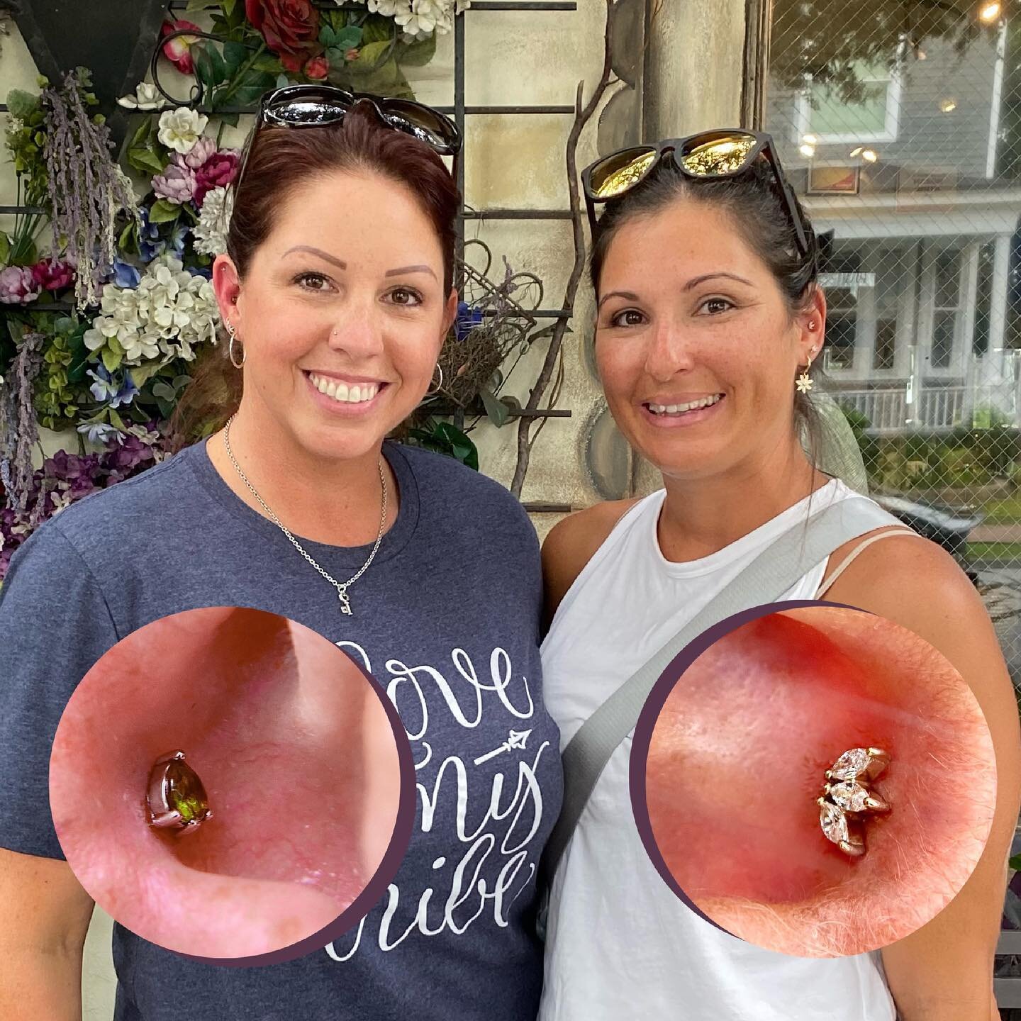 A set of conches for some friends. How cute! Tag who you wanna get matching piercings with 😲
.
.
.
.
.
.
.
.
.
.
#conch #conchpiercing #earpiercing #cartilagepiercing #curatedear #safepiercing #finejewelry #bodyjewelry #savannahpiercing #planet3 #pl