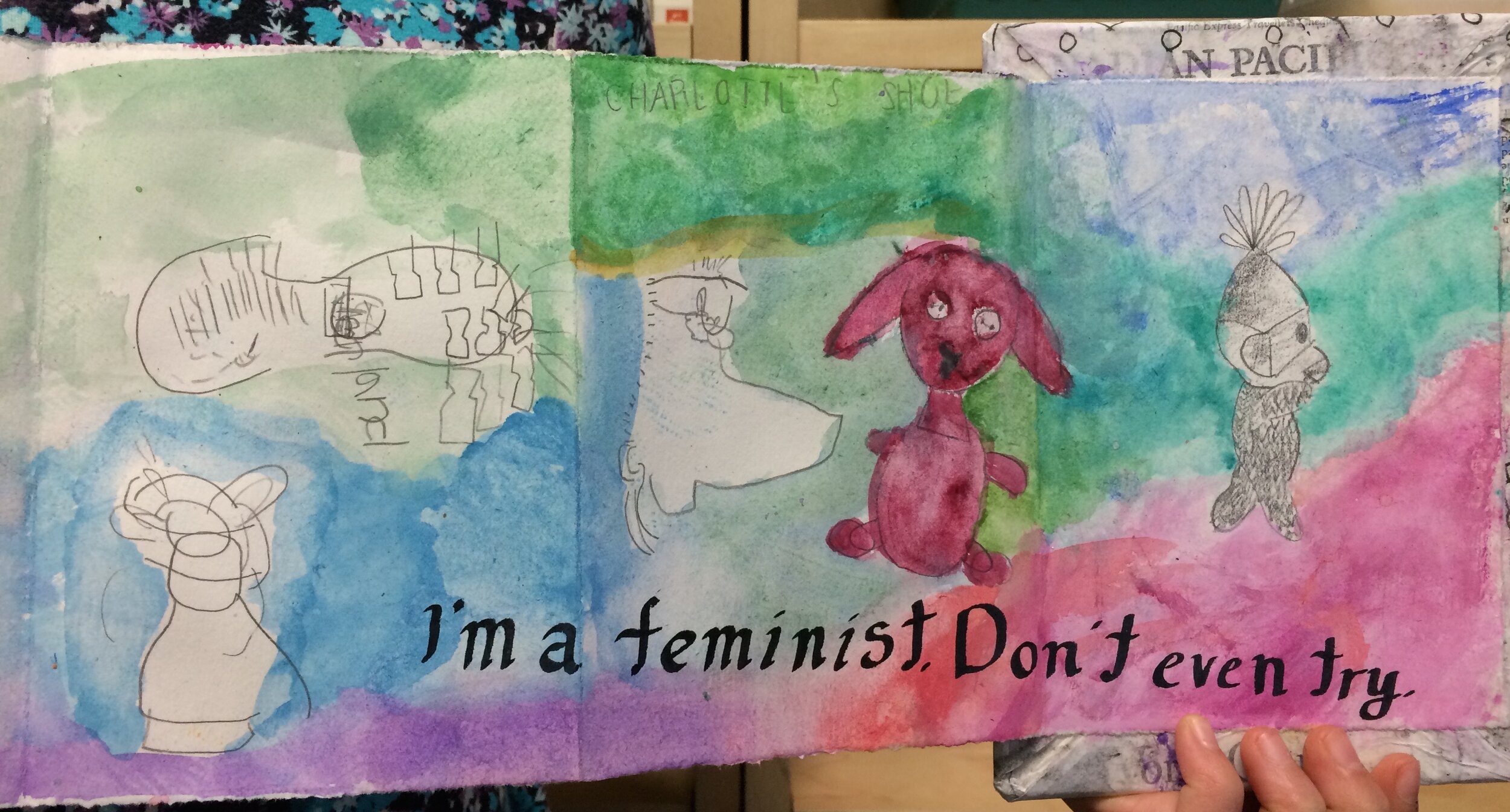 I'm a feminist. Don't even try.