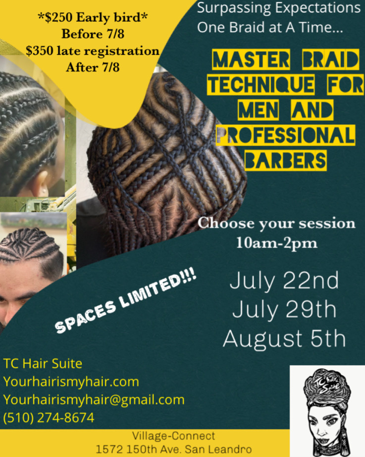 Master Braid Technique for Men & Professional Barbers