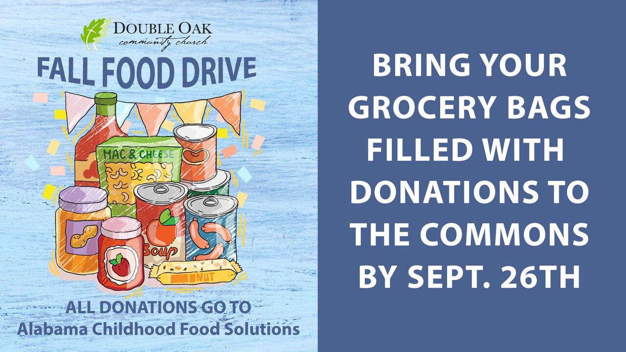 Fall Food Drive