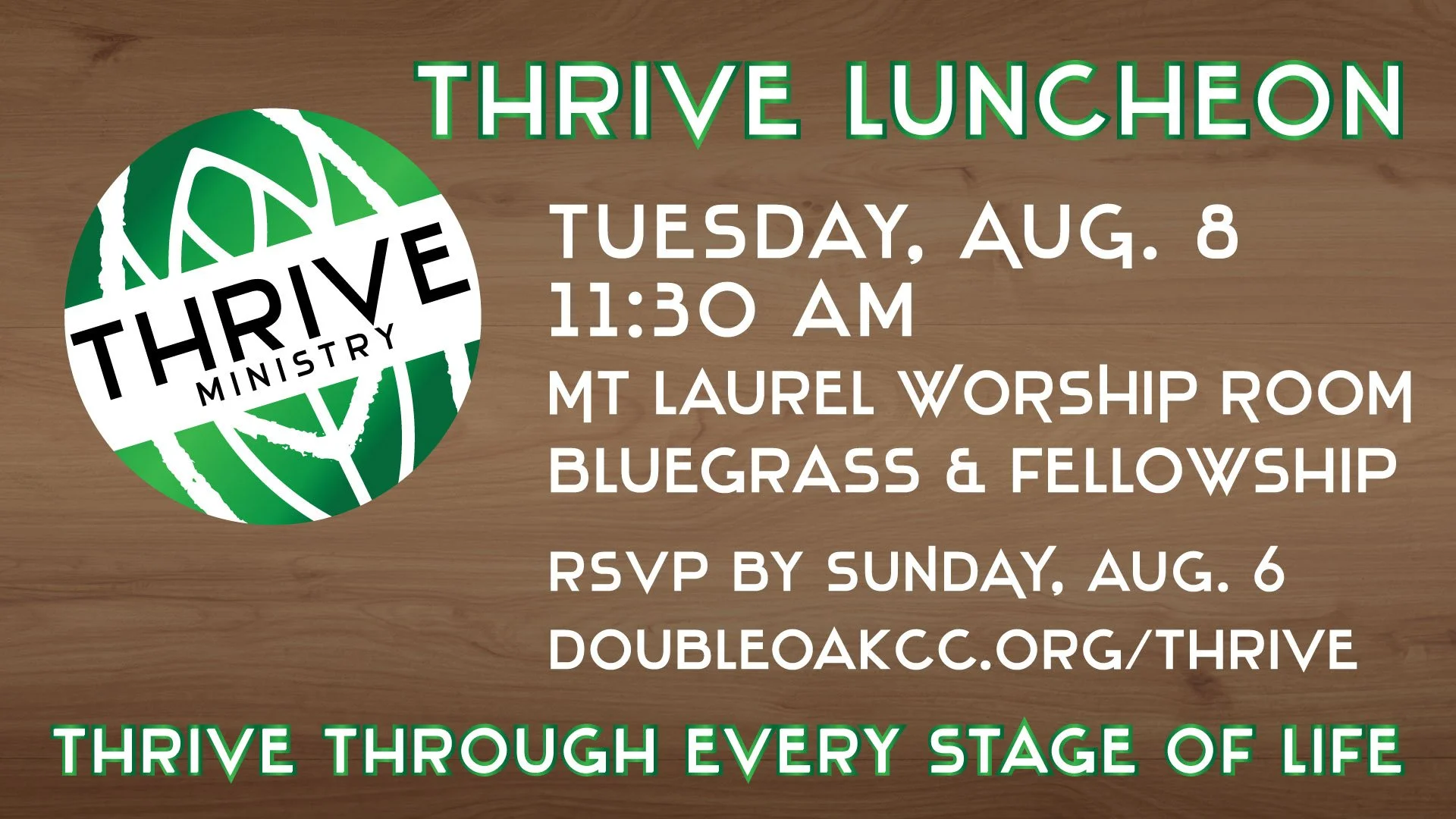 Thrive Luncheon