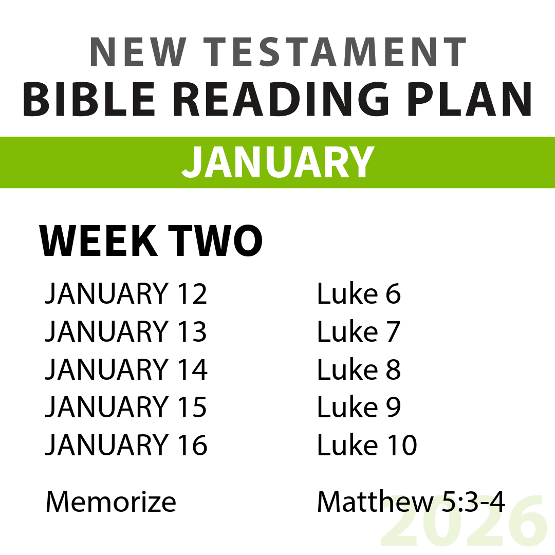 BIBLE READING PLAN