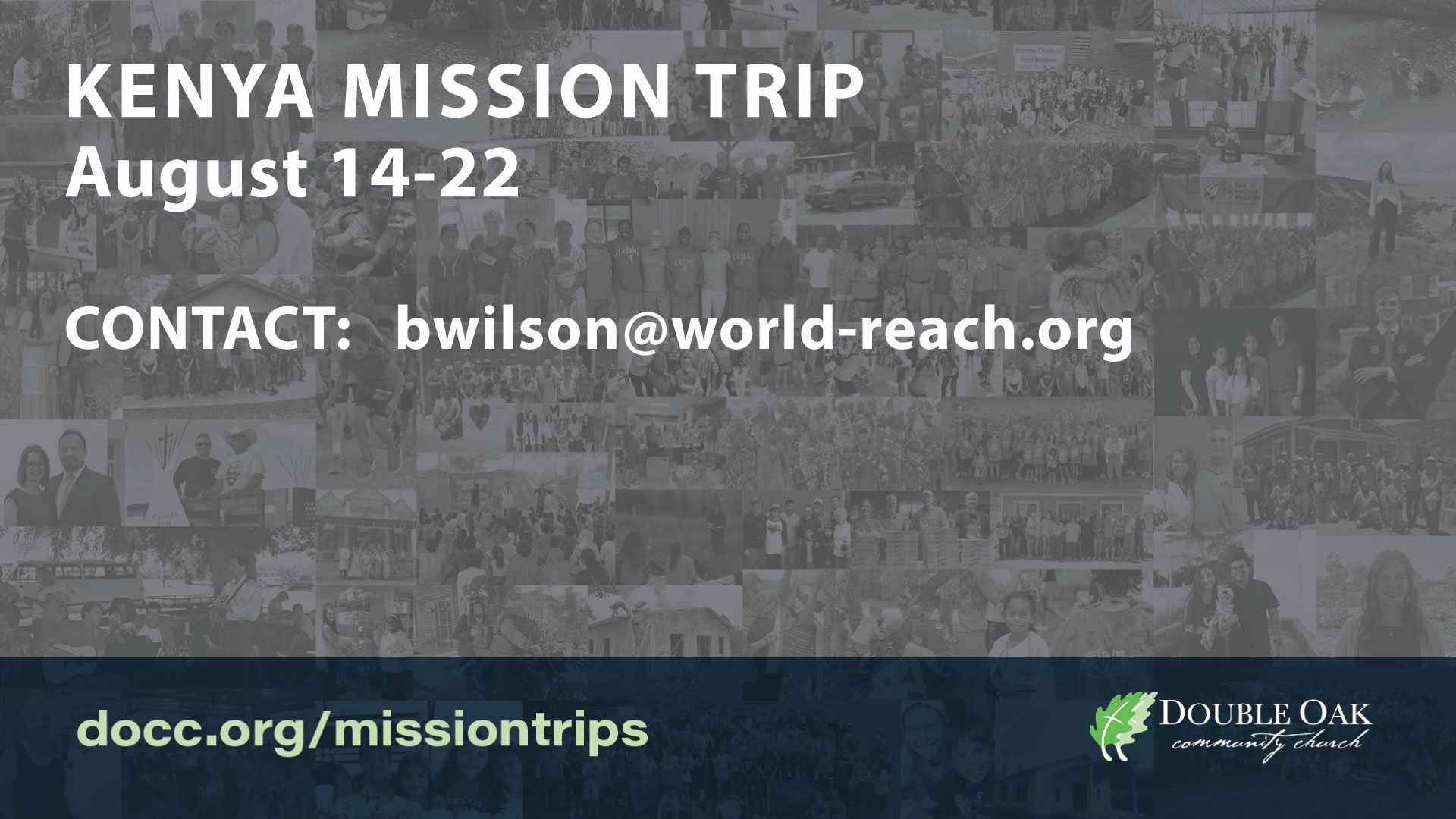 KENYA MISSION TRIP