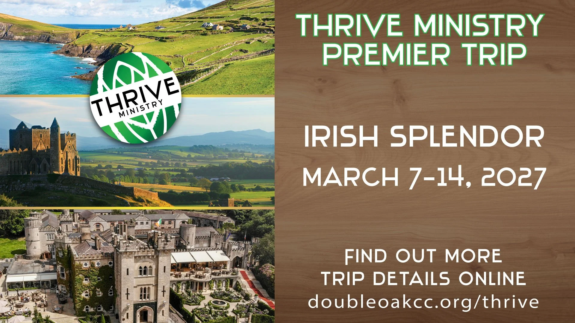 IRISH SPLENDOR-THRIVE TRIP