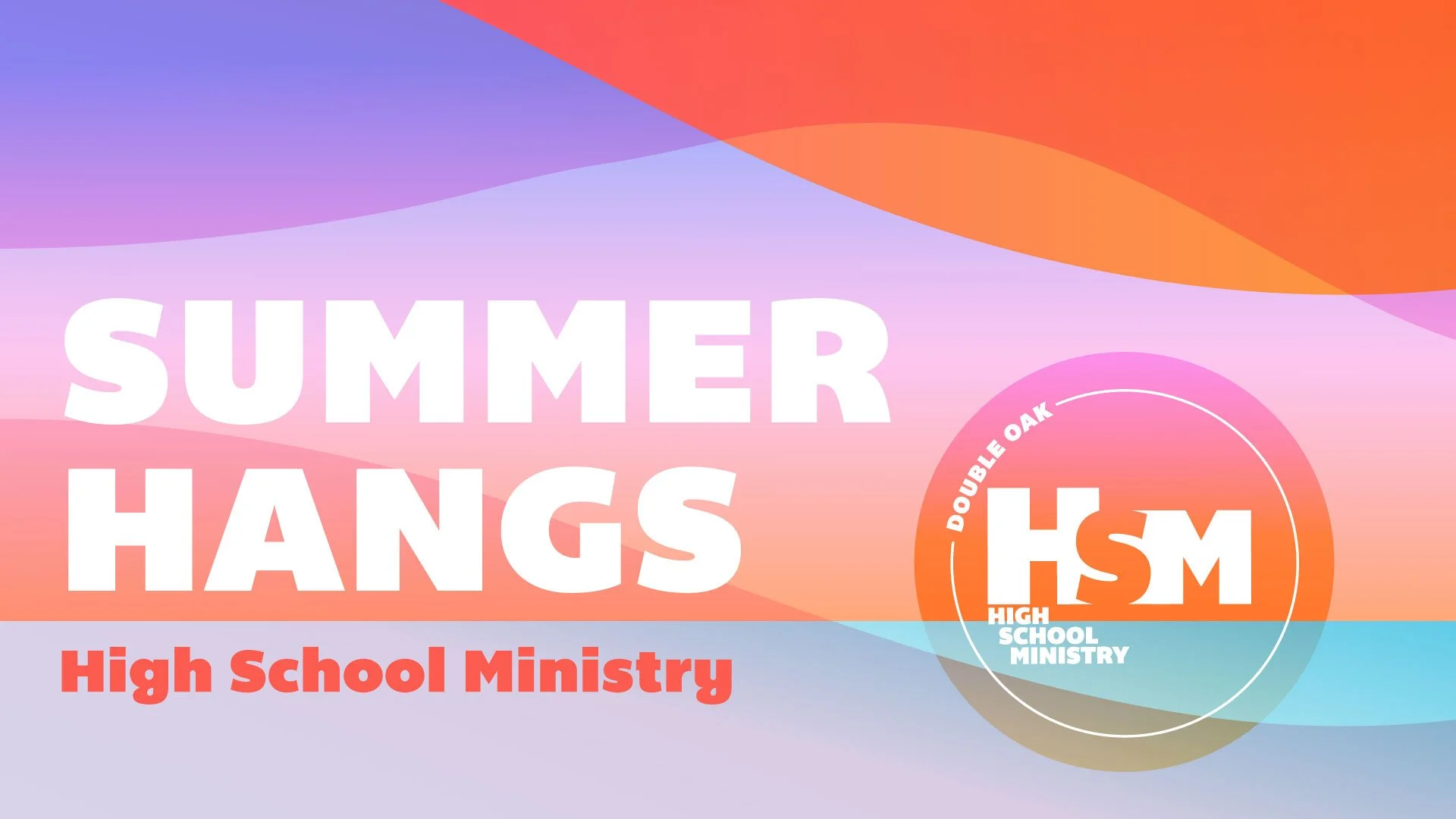 HSM SUMMER HANGS