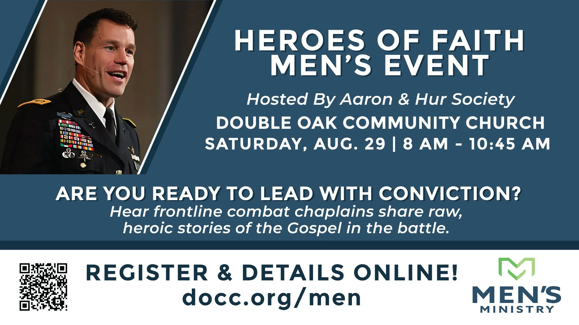 Heroes of Faith Men's Event
