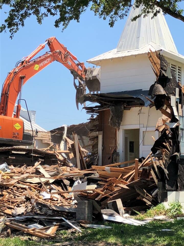 Old Church Building Demolished May 16, 2018