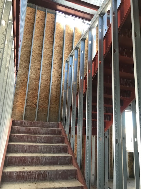 Stairs to the second floor!