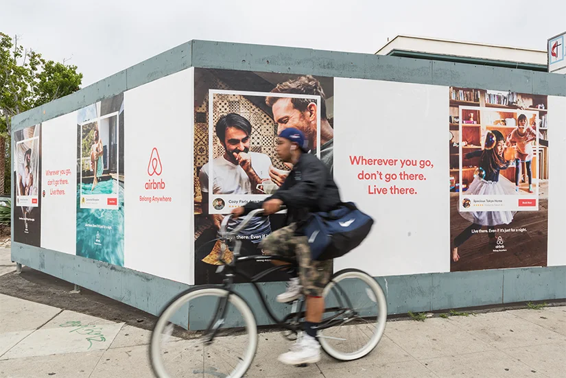 Wild postings in Venice, California