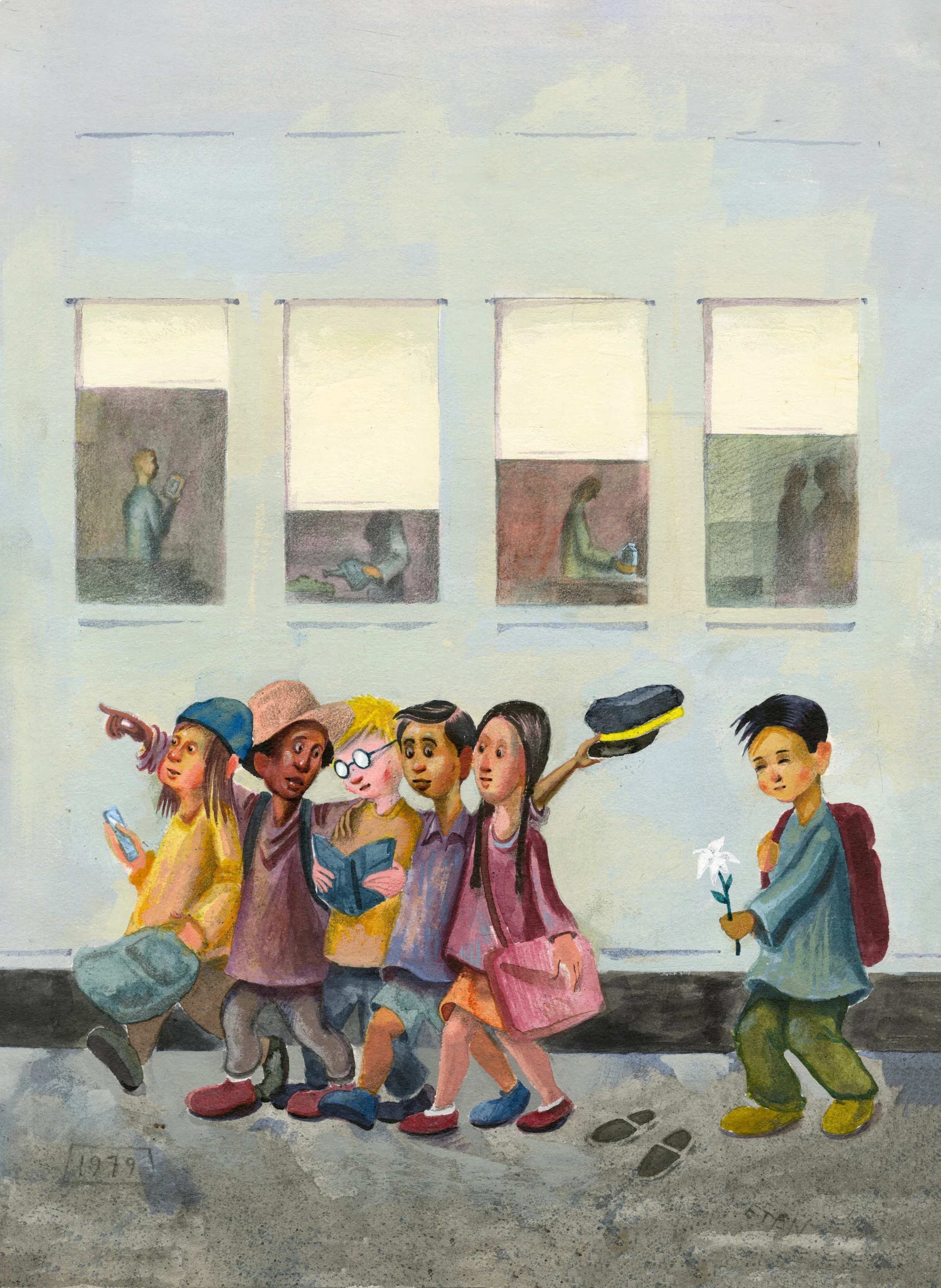  Illustration commemorating the disappearance of Etan Patz 