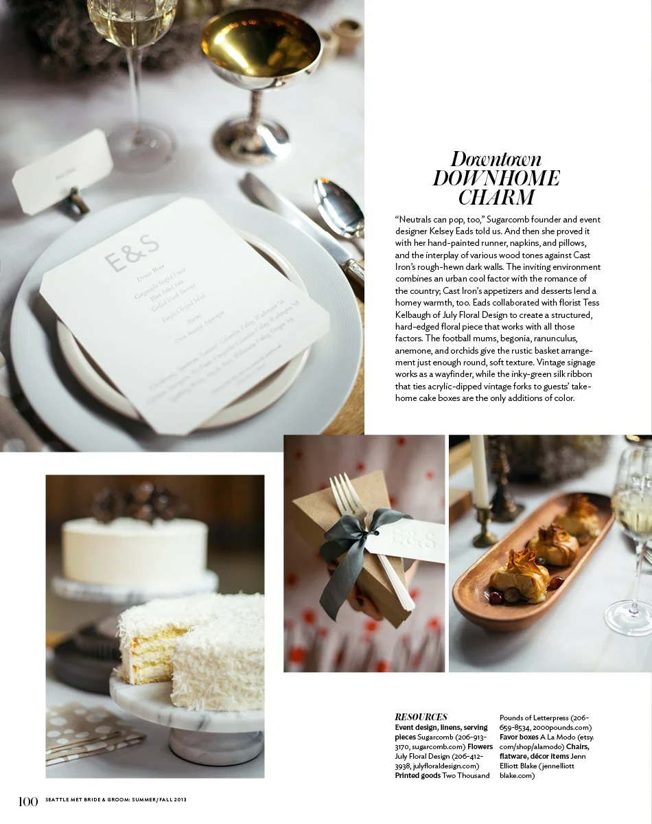 Photo styled by Kelsey Eads, Seattle Prop Stylist.