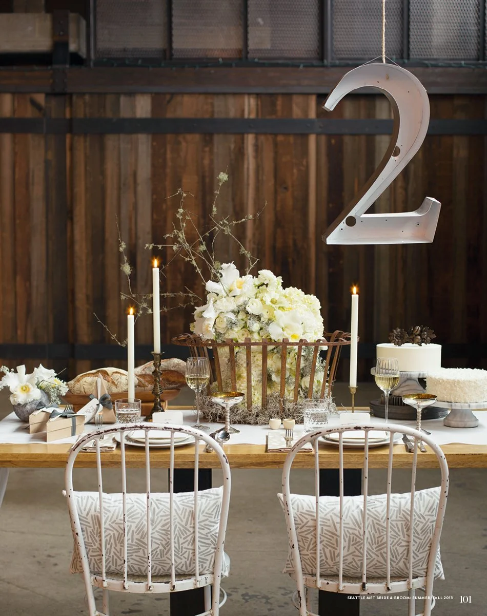 Photo styled by Kelsey Eads, Seattle Prop Stylist.