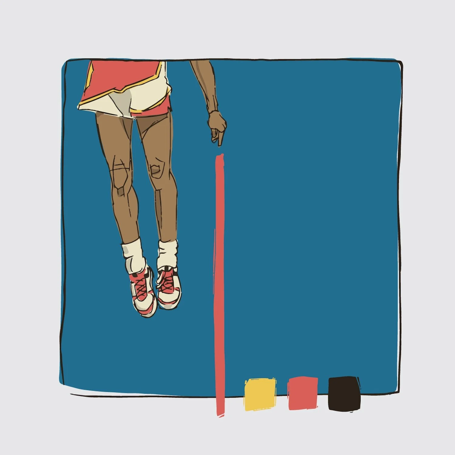 Spud Webb 1986 Slam Dunk Champion – Vintage NBA Poster
