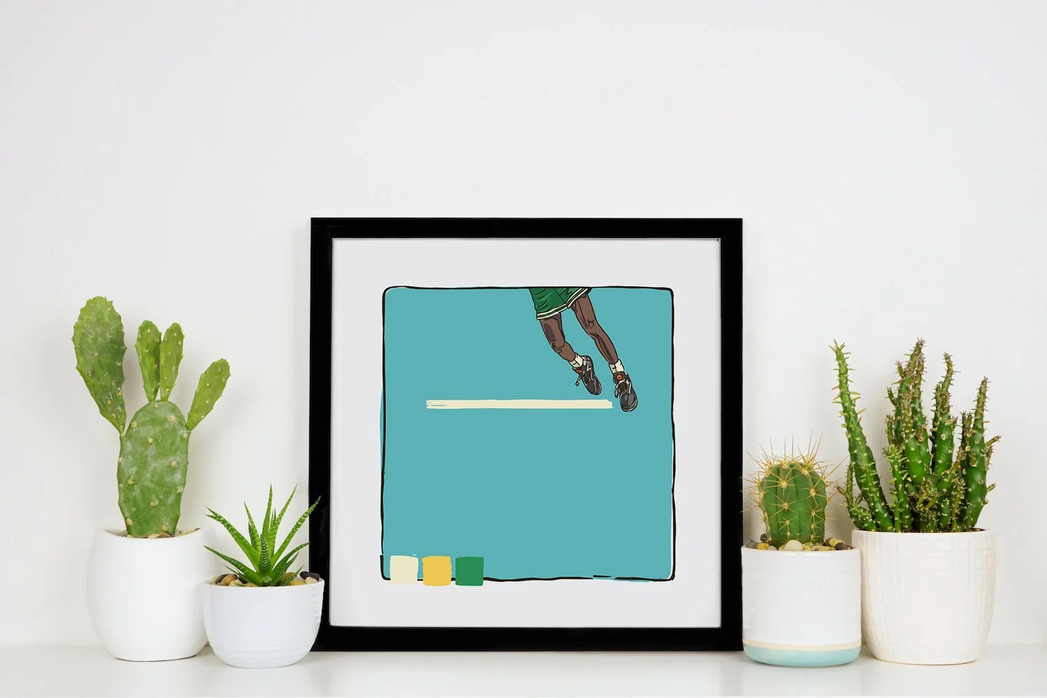 Dee Brown 1991 Slam Dunk Contest – No-Look Dunk Poster