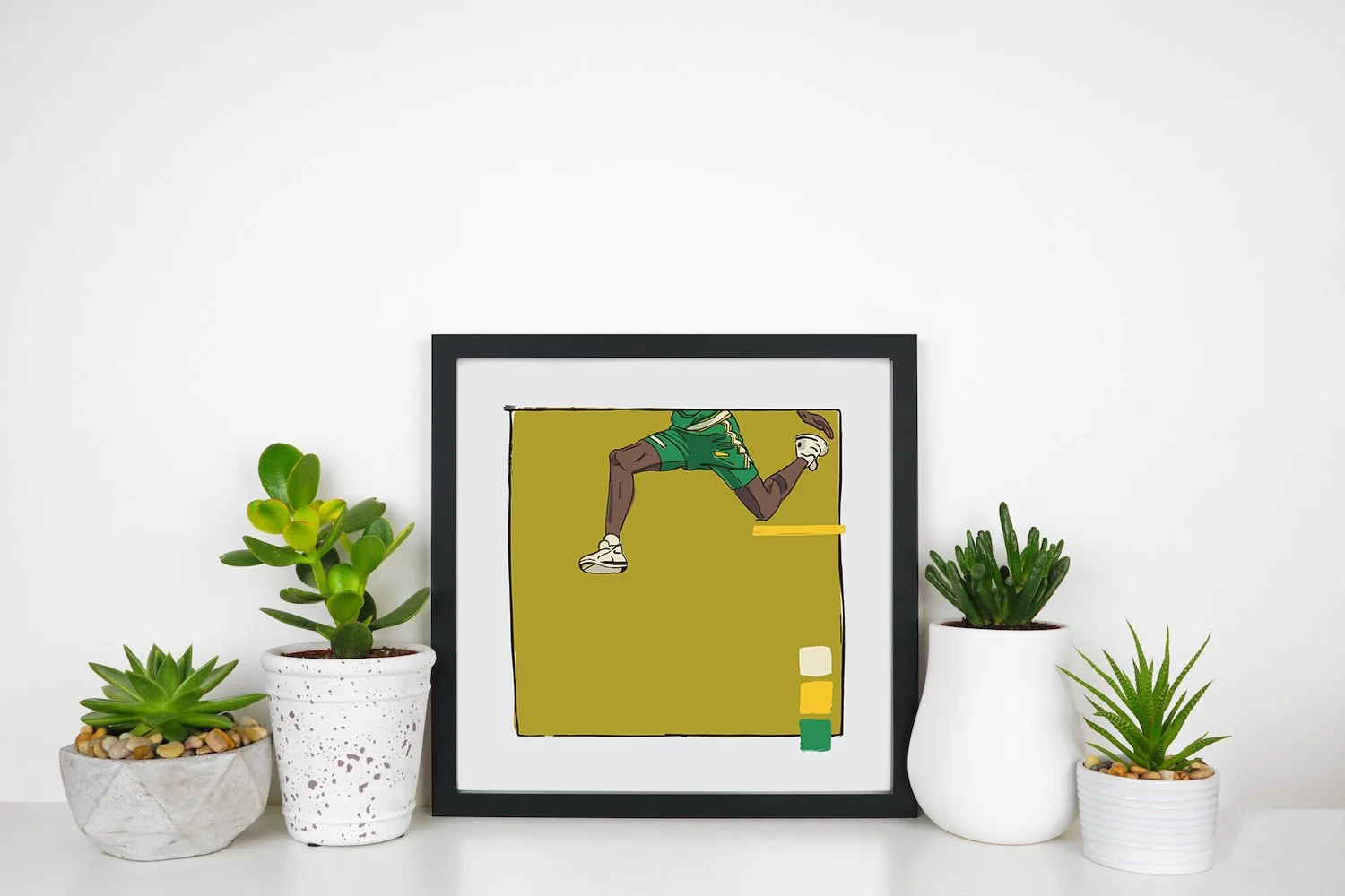 Shawn Kemp “Reign Man” – Seattle SuperSonics 90s Poster