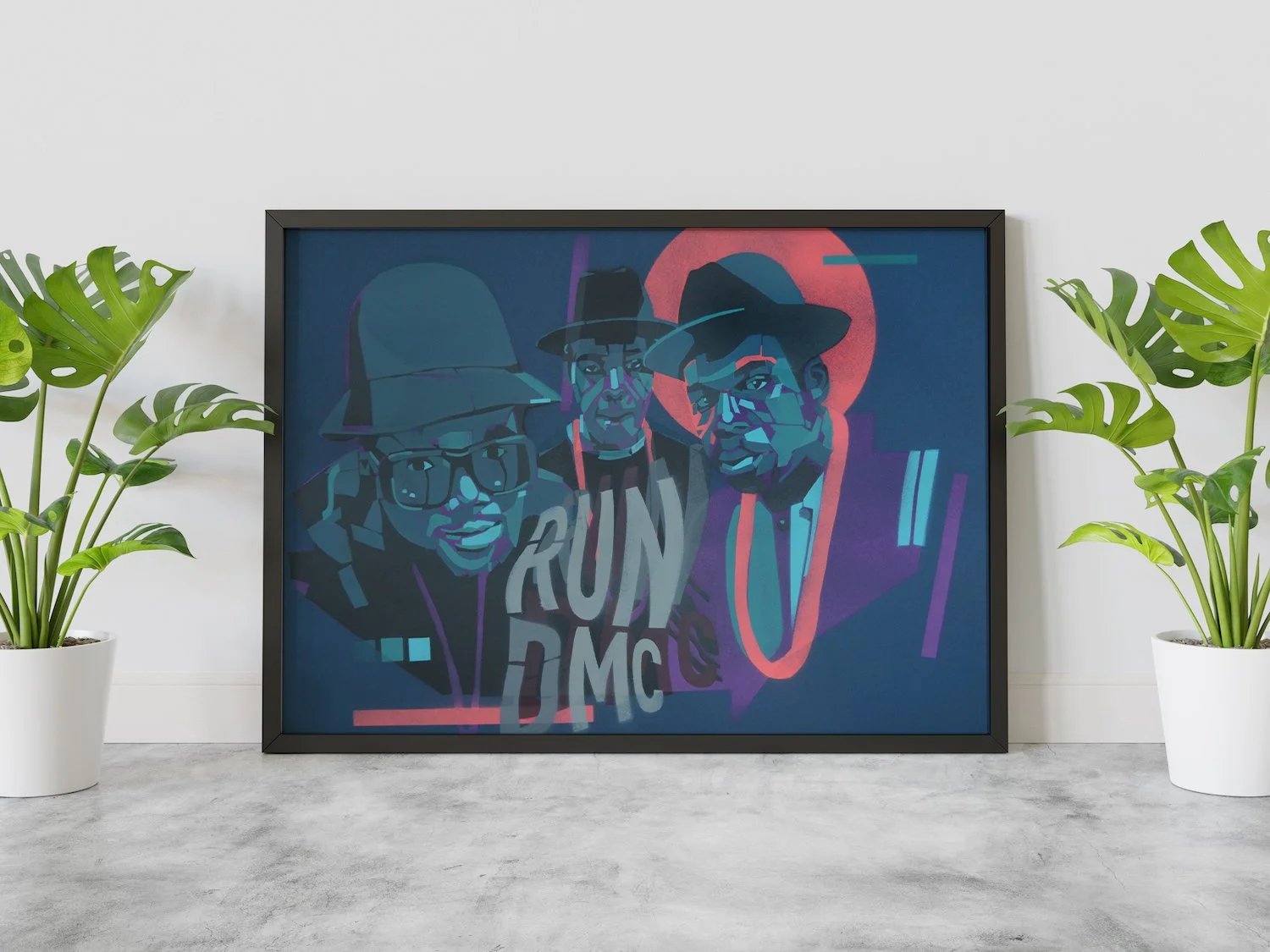 Run-DMC – Kings of Rock Hip-Hop Legends Poster