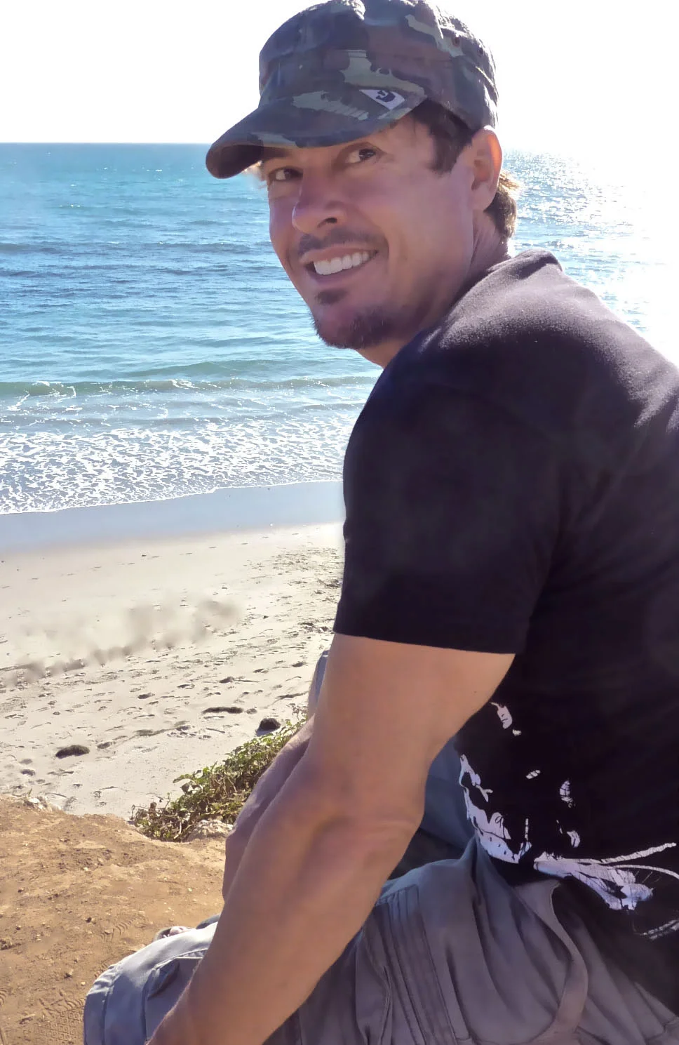 Michael Hayden at Point Dume, Malibu, California