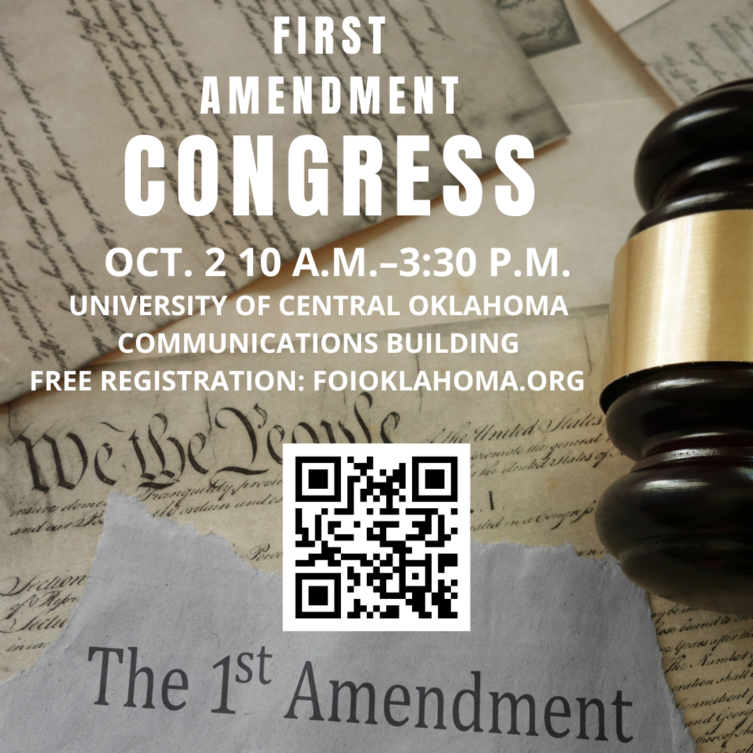 First Amendment Congress Set for Oct. 2 at UCO