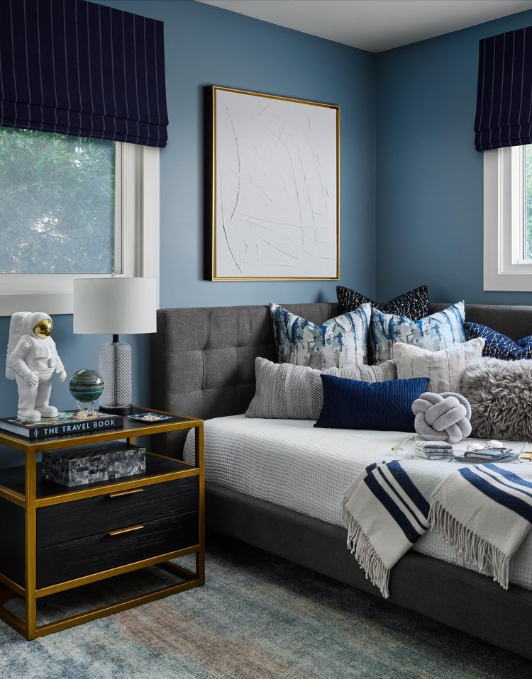 Pastel Blue Bedroom