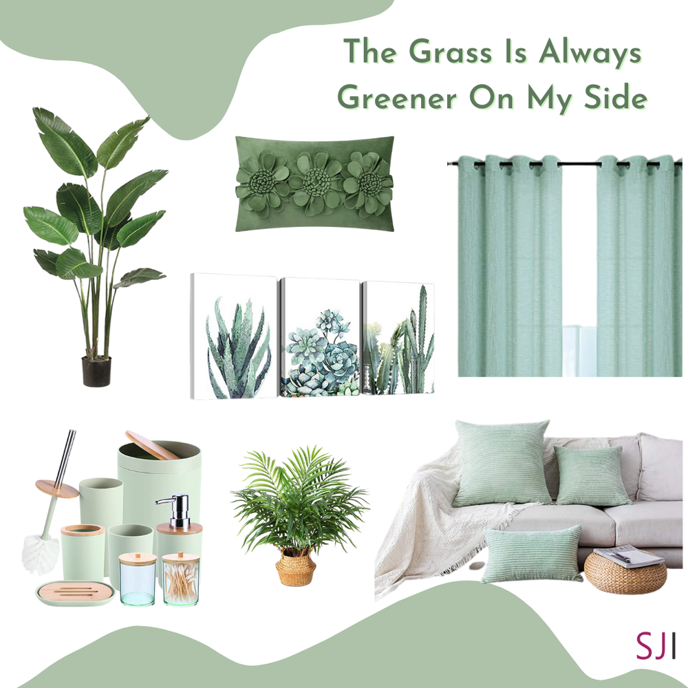 spring refresh amazon curated springtime items for house home condo apartment green