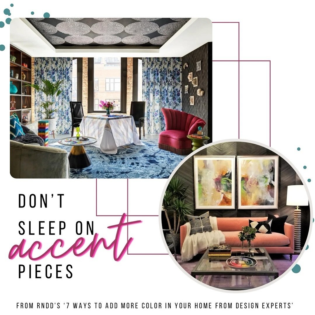 Pillows, rugs, and plants aren&rsquo;t just accessories&mdash;they&rsquo;re vibrant opportunities to infuse your home with bursts of color and personality. 

Read more on tips from SJI and other designers on @rndesigndistrict&rsquo;s blog &lsquo;8 Wa