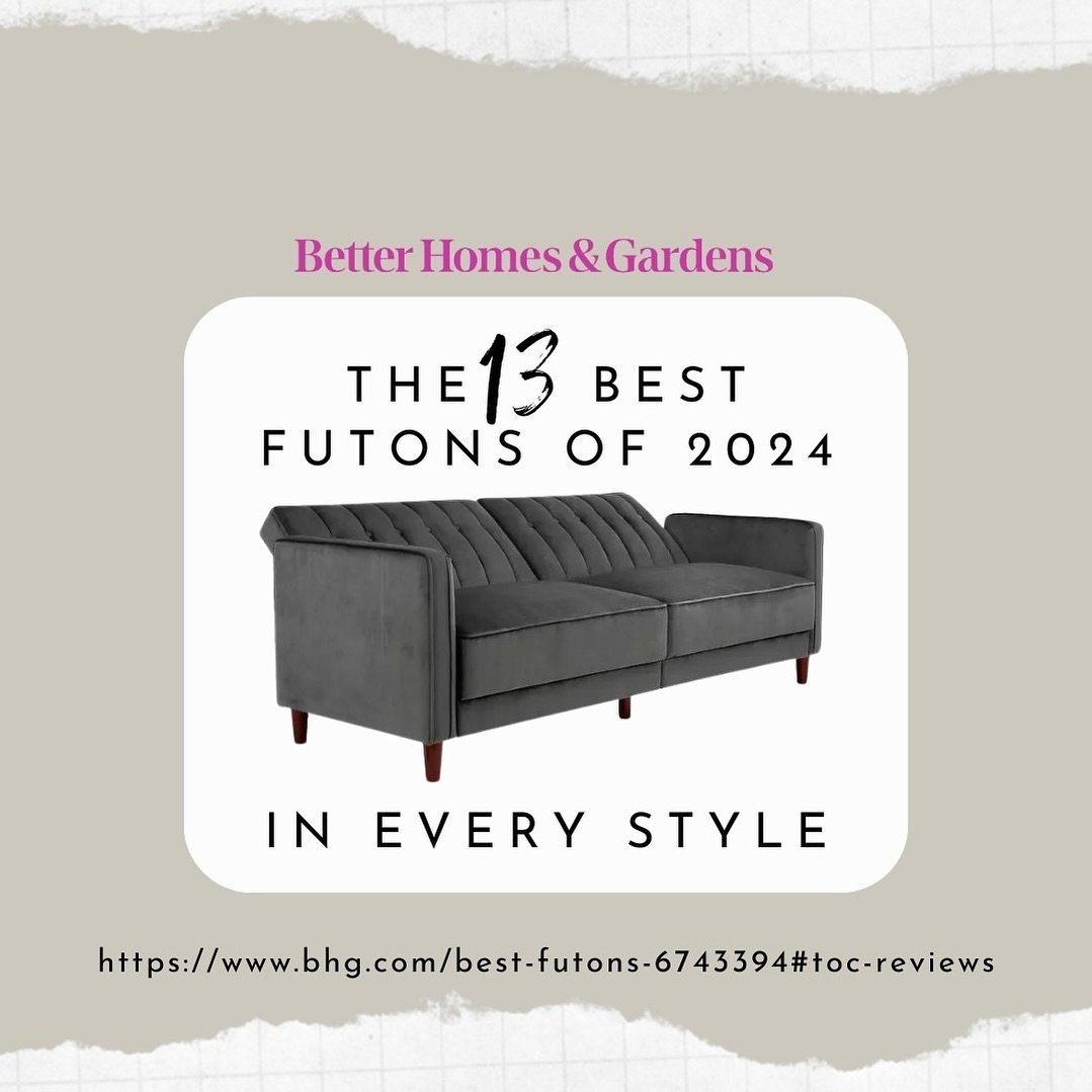 &ldquo;-we consulted Sarah Schwuchow, interior designer, ASID, NCIDQ, RID, WELL AP of Sarah Jacquelyn Interiors when developing this list of the best futons, &rdquo;
🛋️ 🛋️ 🛋️
Thank you @betterhomesandgardens for consulting with us for your &lsquo;