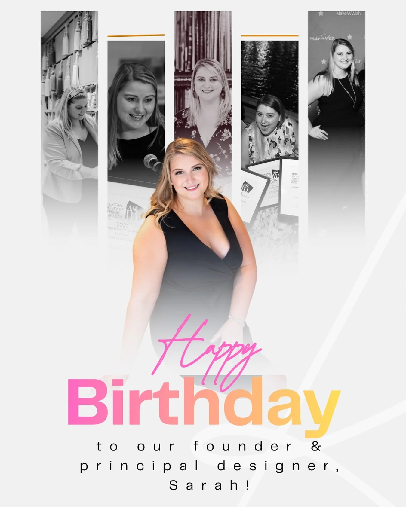 Happy birthday Sarah! 🎈🎁