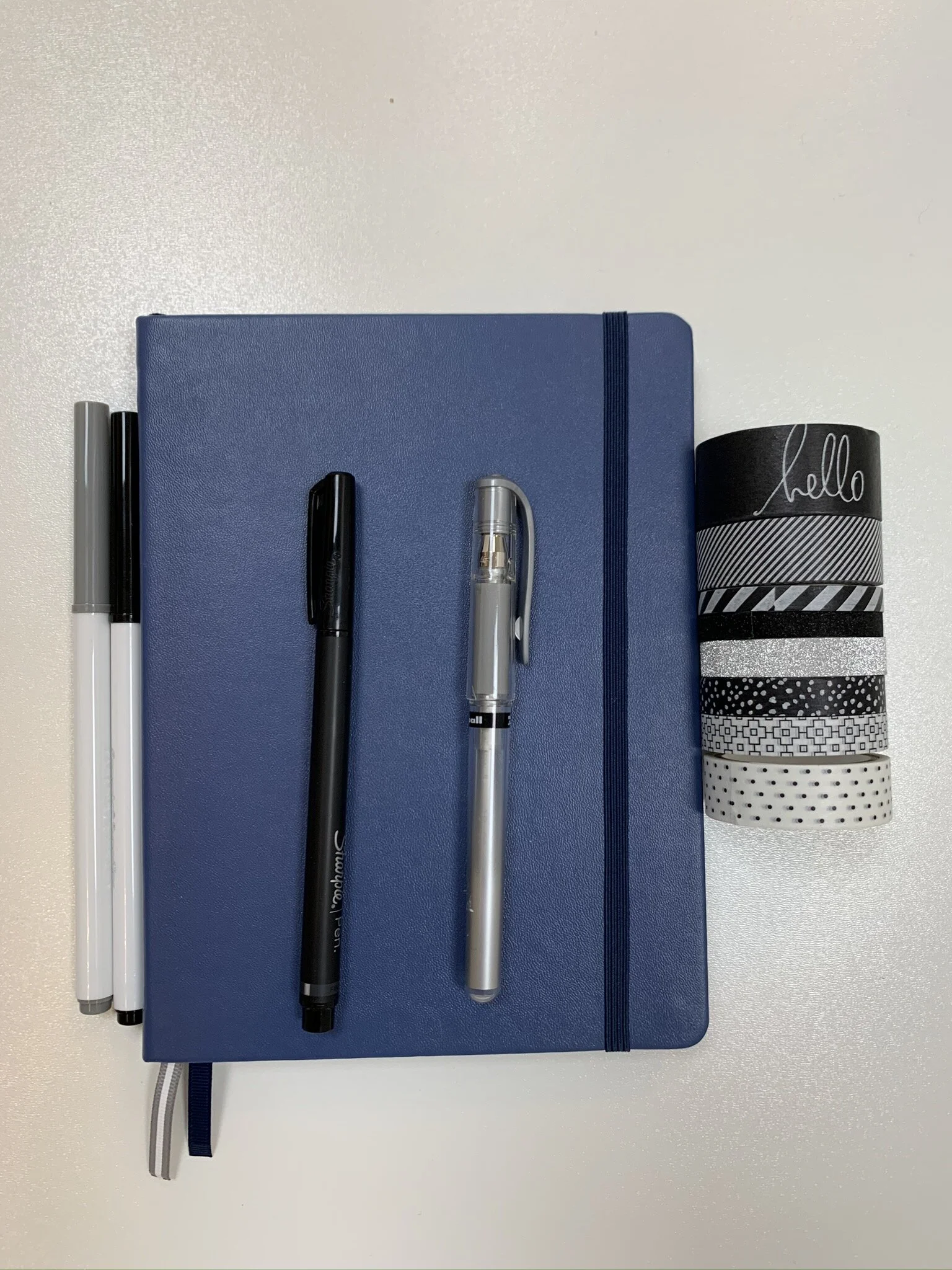 My basic starter items for my bullet journal