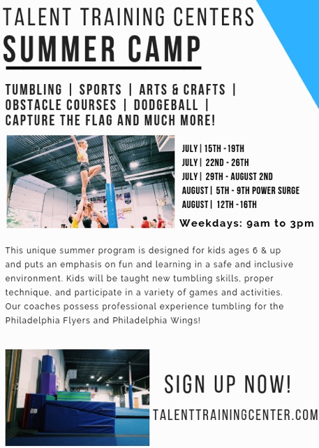 CLICK HERE TO SIGN UP FOR SUMMER CAMP TODAY!