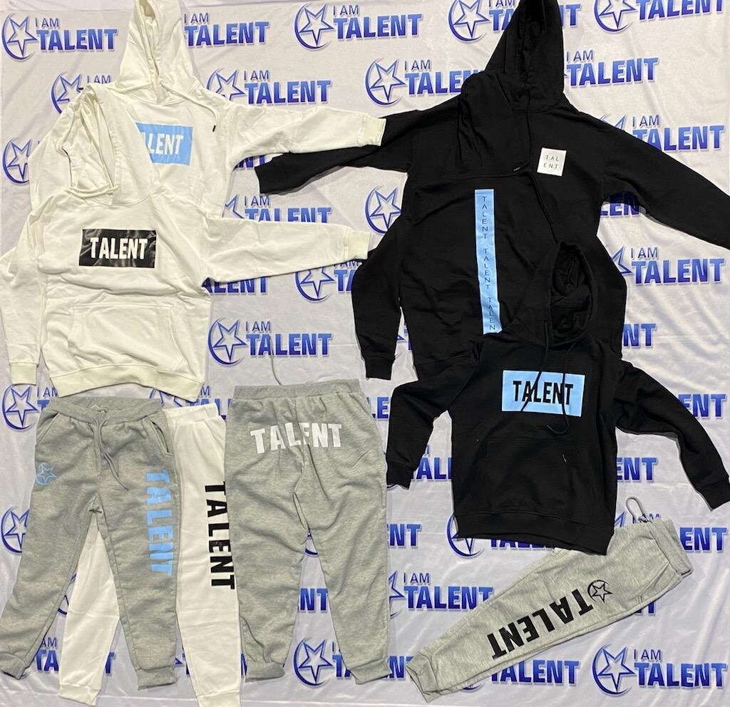 White TALENT Sweatpants