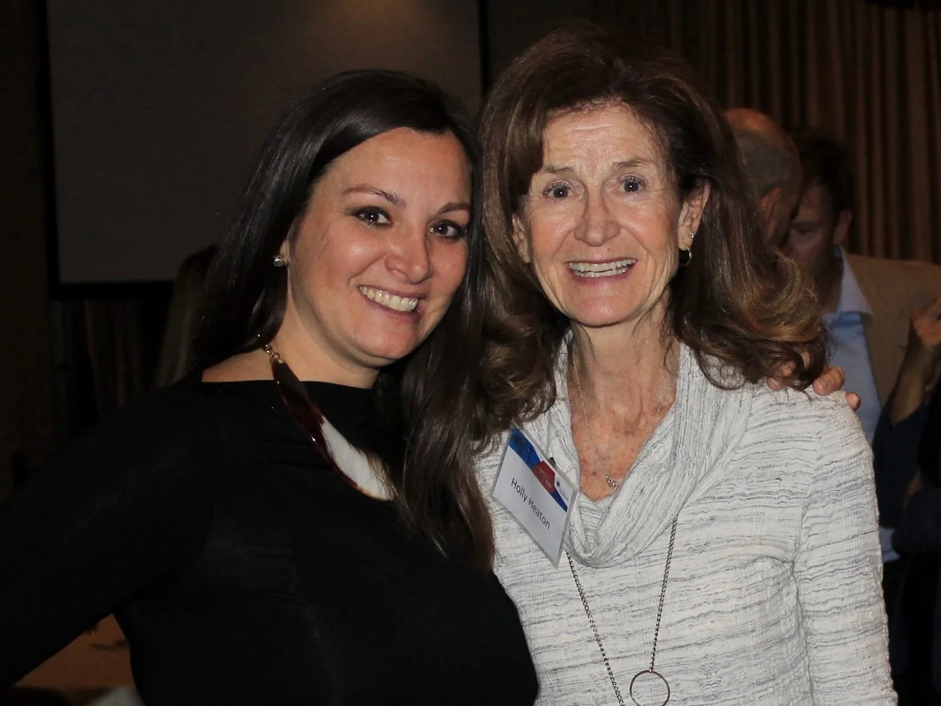 Sherry Serio , Vice President of Development, SDBB and and former SDBB Board Chair, Holly Heaton