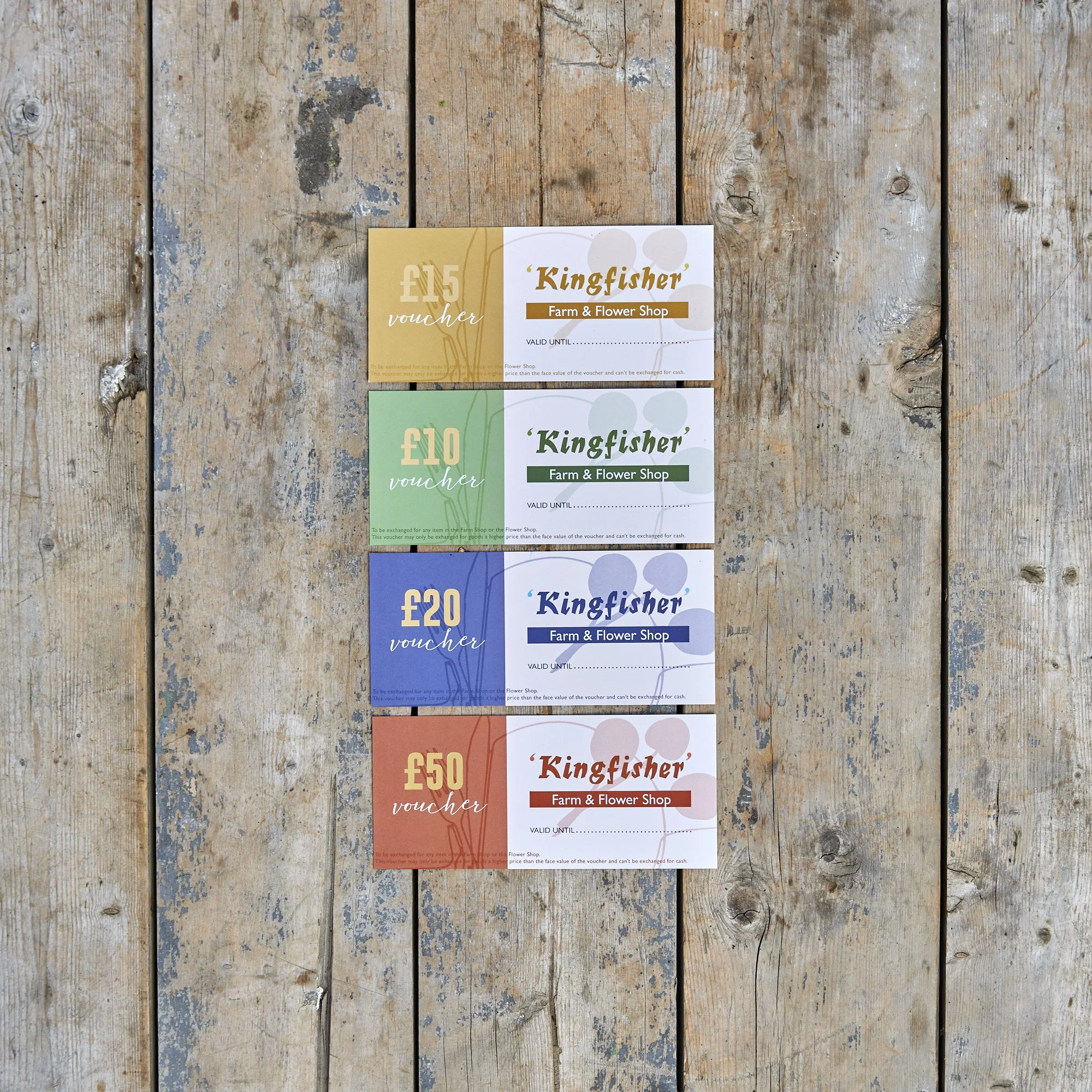 Kingfisher Farm & Flower Shop Gift Voucher