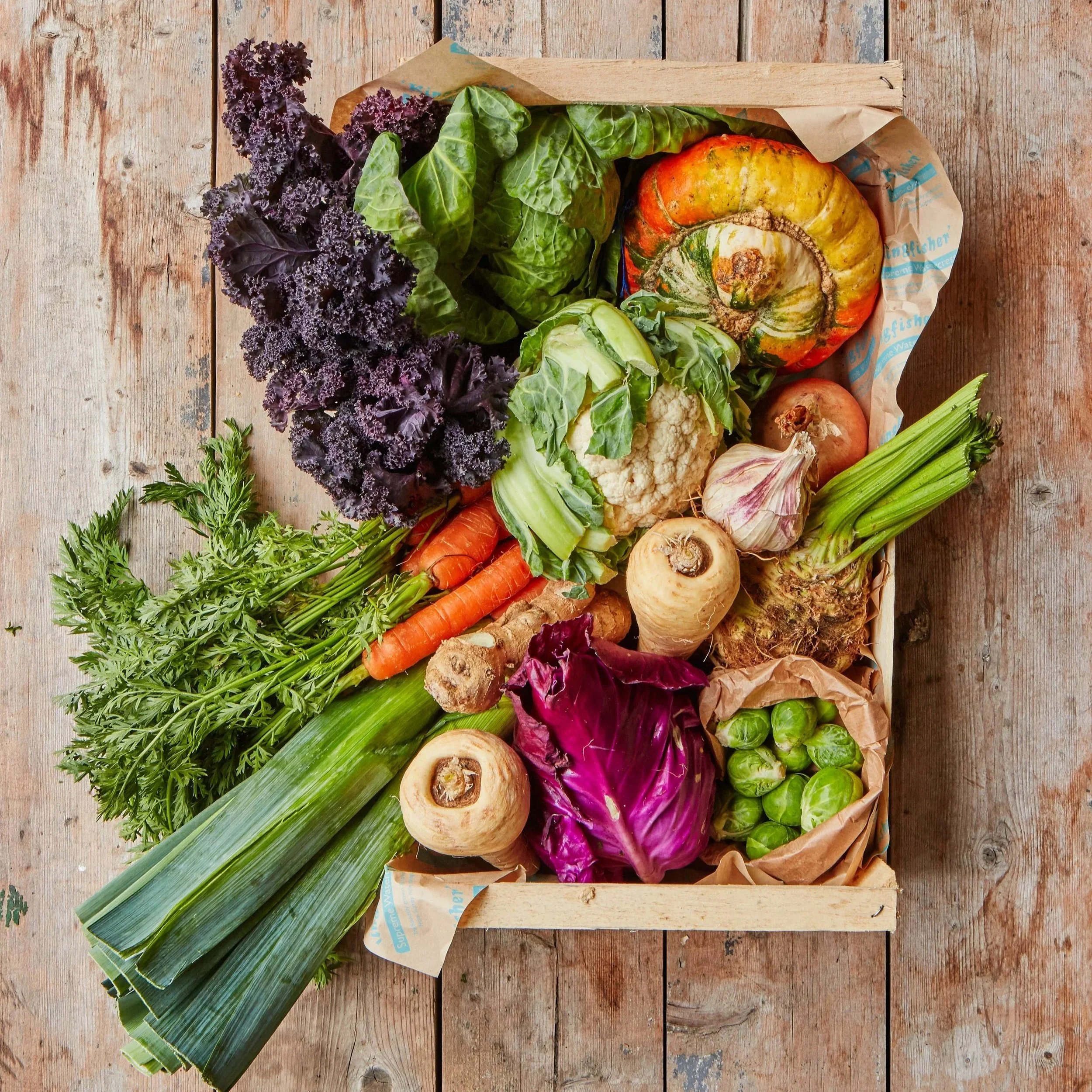 Kingfisher Seasonal Veg Box - £20