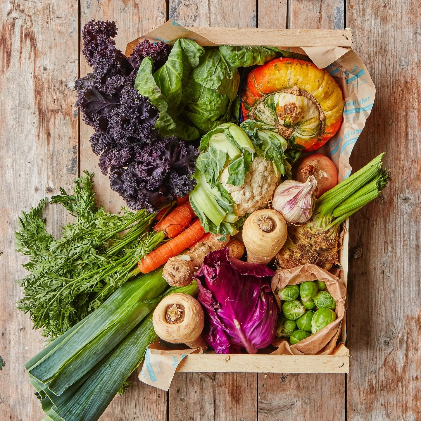 Eat well, keep well.
Find cheer in our rainbow of fresh produce, with seasonal gems like Fenland Celery, Scottish wild mushrooms, winter squash and wet walnuts. Don&rsquo;t miss out, order a seasonal veg box on our online shop. The farm shop can come